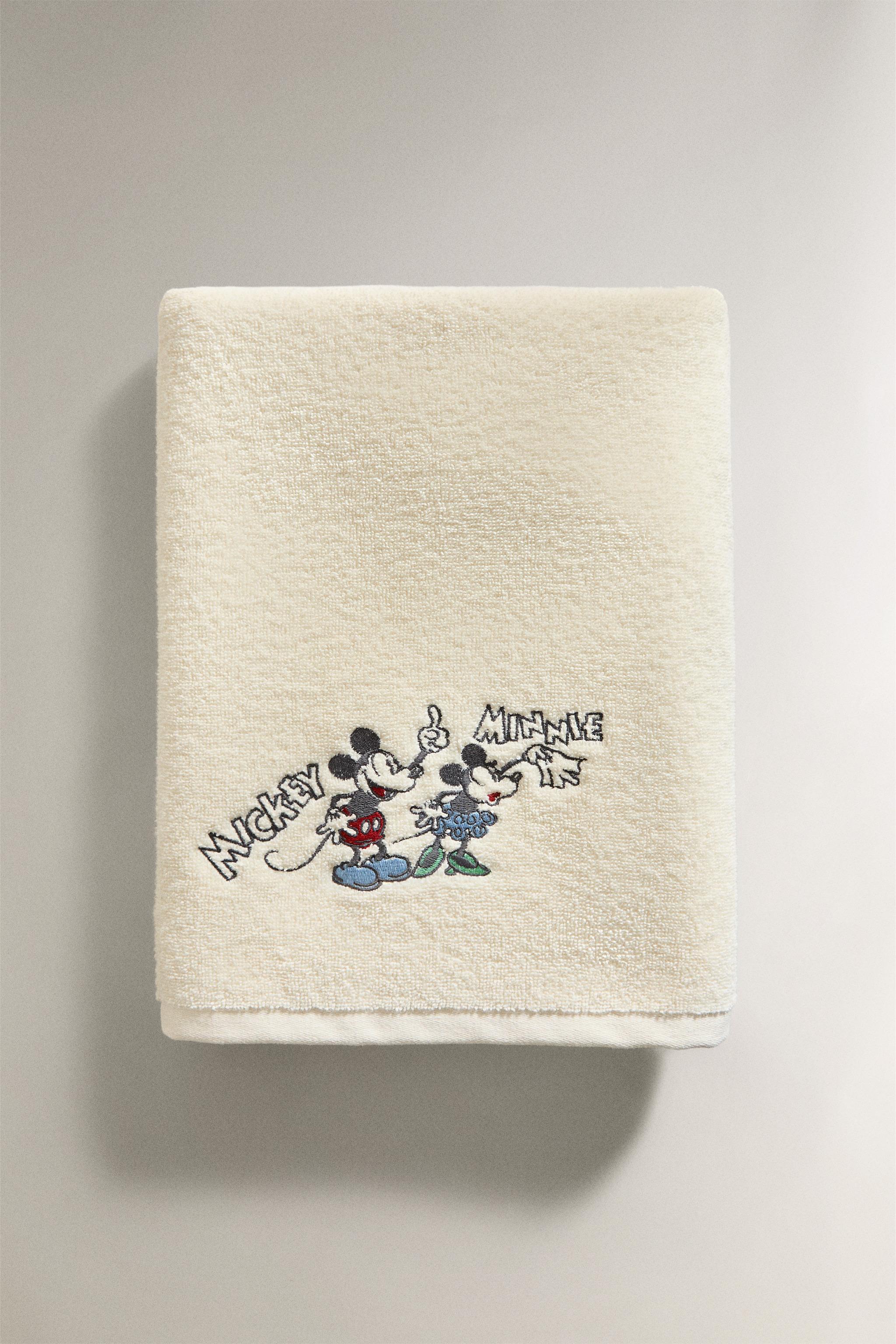 KIDS TERRY TOWEL MICKEY & MINNIE ©DISNEY